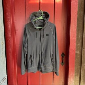 Abercrombie & Fitch Textured Gray Jacket